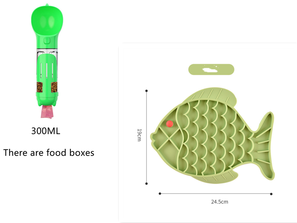 Plato de silicona de alimentación lenta para perros y mascotas